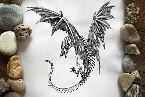 Gothic Dragon Embroidery Review for Holiday Sales