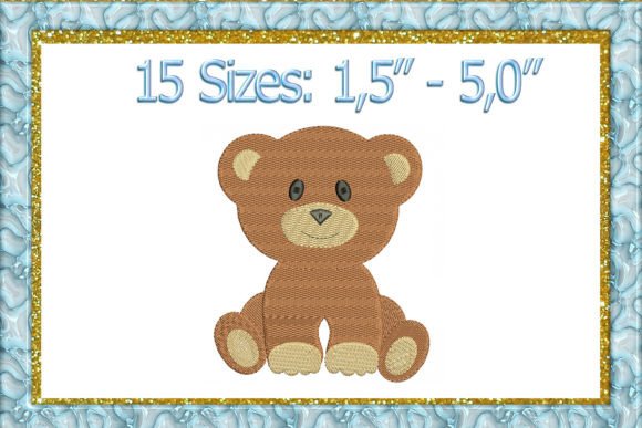 Review: Bear Machine Embroidery Design for Craft Fairs