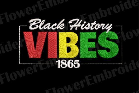 Review: Black History Vibes Machine Embroidery