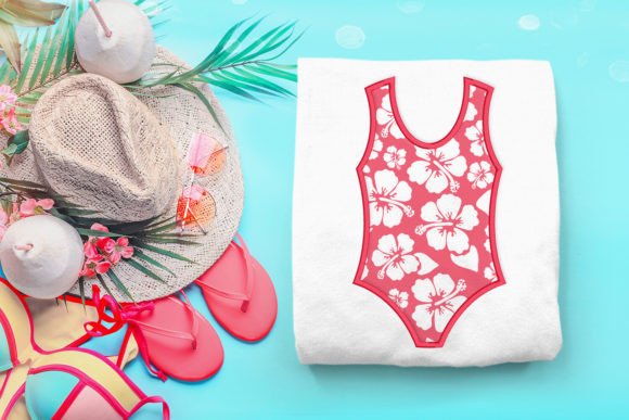 Review: One Piece Swimsuit Applique Embroidery