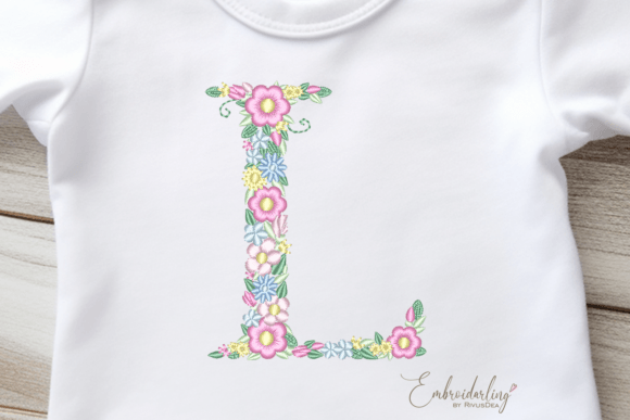 Reviewing the Floral Letter L Embroidery Design