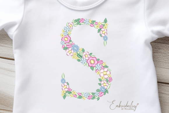 Reviewing the Floral Letter S Embroidery Design