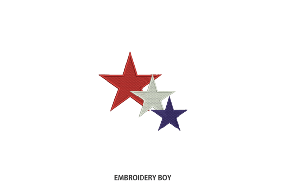 Reviewing the US Flag Star Machine Embroidery Design