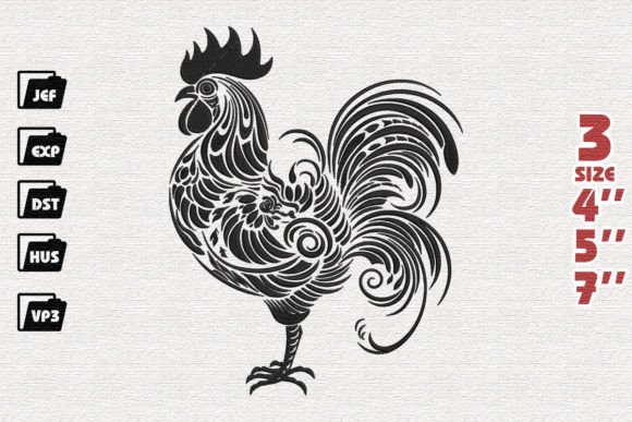 Rooster Embroidery: A Designer’s Review