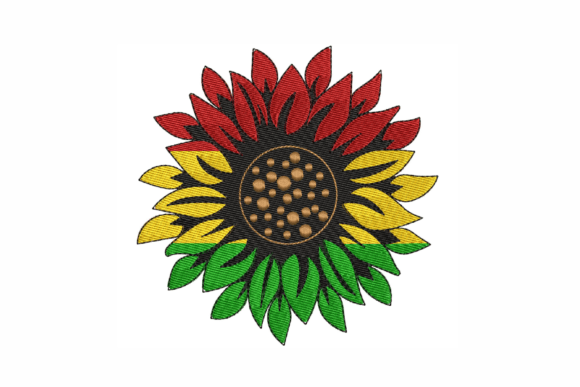 Sunflower Juneteenth Embroidery Review